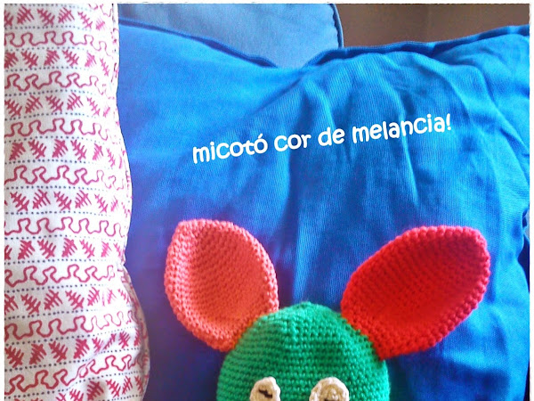 Micotó cor de melancia!