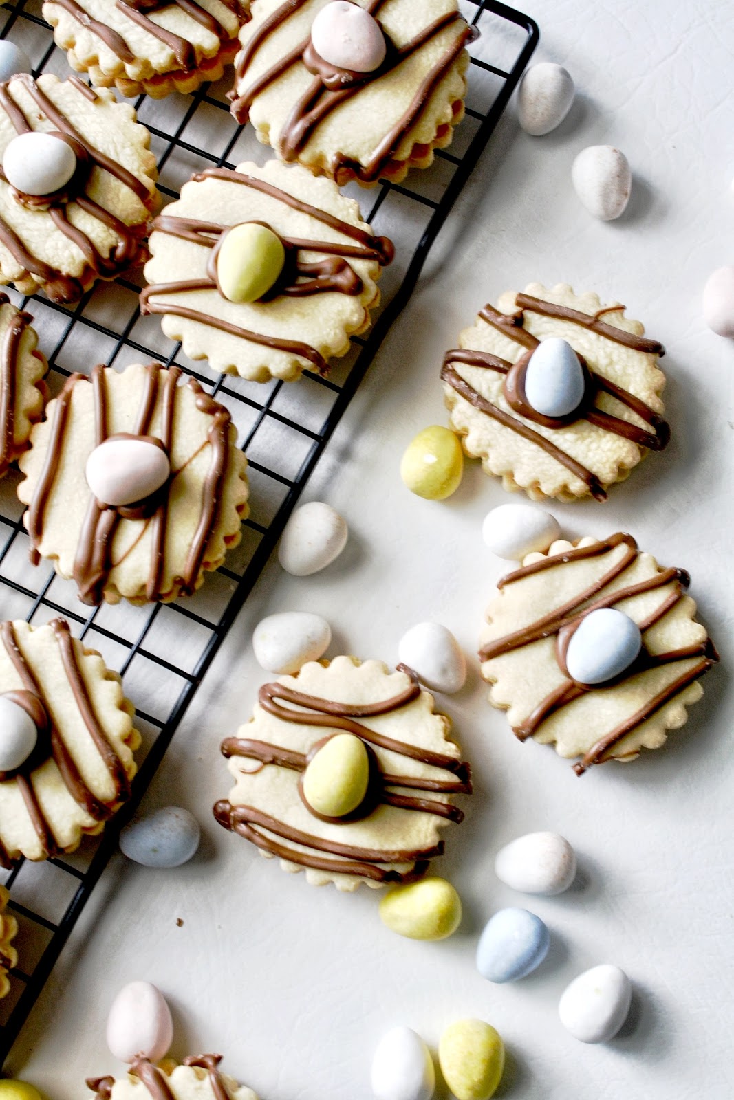 salted sugared spiced™ Vanilla Cream Shortbread Sandwich Cookies