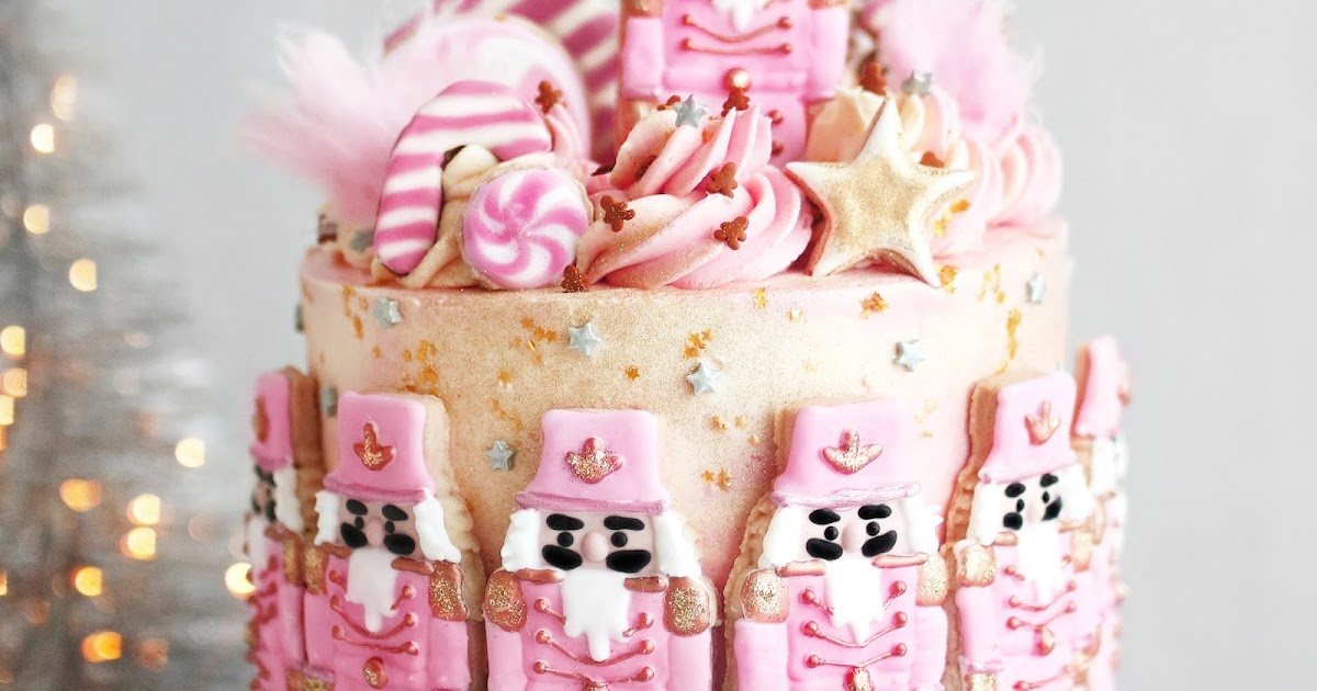 Vegan Peppermint Nutcracker Cake recipe The Little Blog Of Vegan