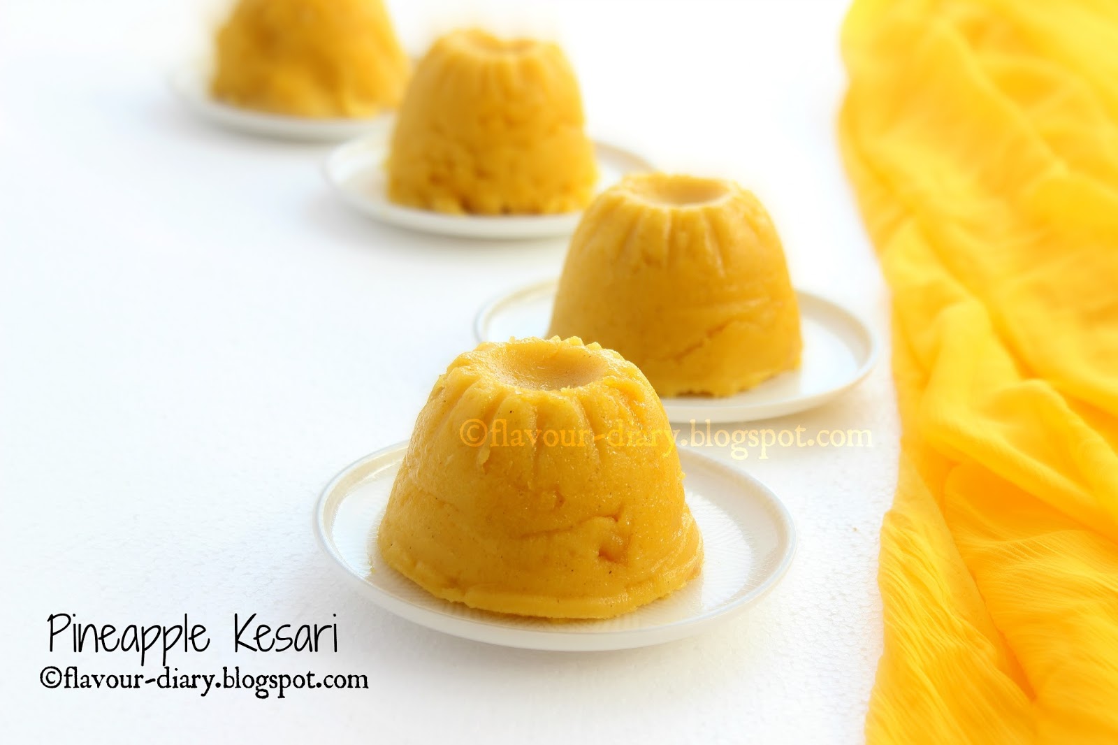 Flavour Diary Pineapple Kesari Sheera Recipe Indian Easy Dessert
