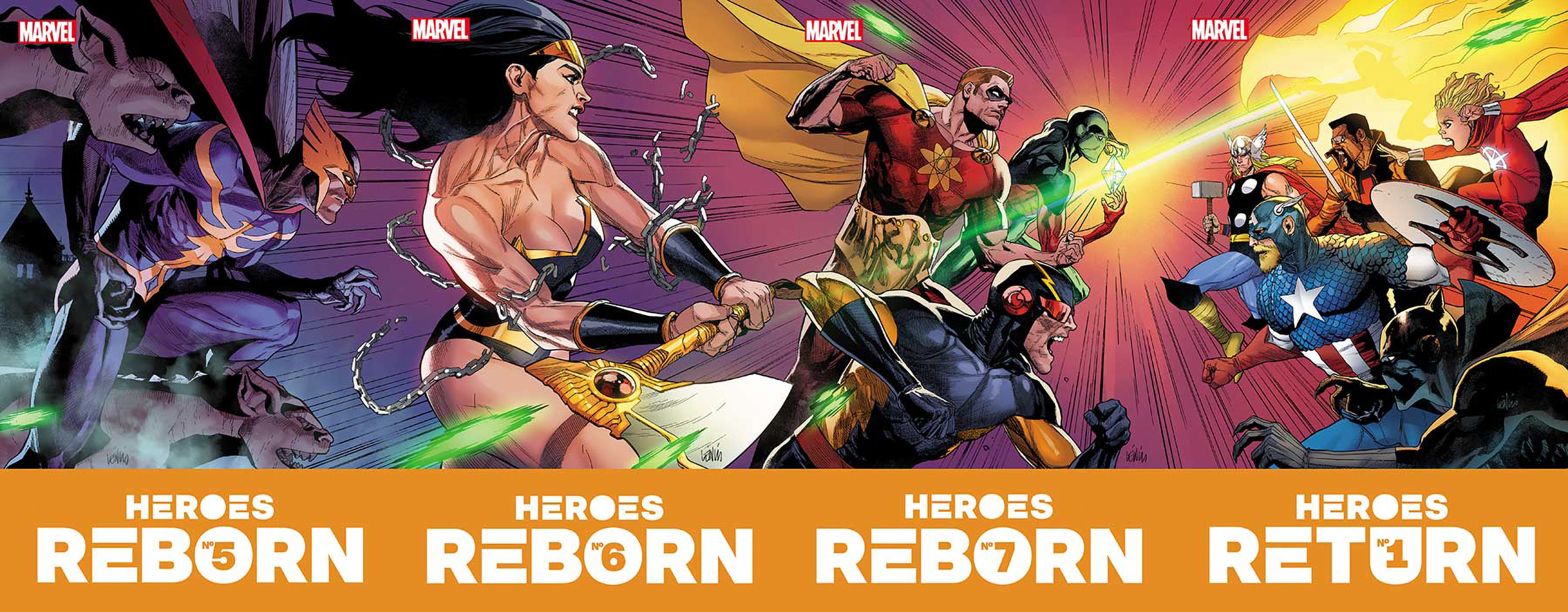 Мир марвел фанфик. Marvel Heroes Reborn 2021. Верховный Эскадрон Марвел. Перерождение Марвел. Heroes Reborn Marvel 1990.