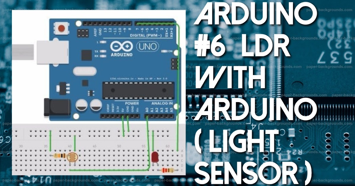 Arduino #6 - LDR With Arduino ( Light Sensor ) | Introduction to LDR #1