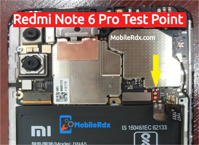 Xiaomi Redmi 6 Pro Test Point