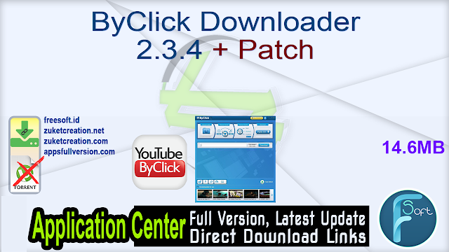 ByClick Downloader 2.3.4 + Patch