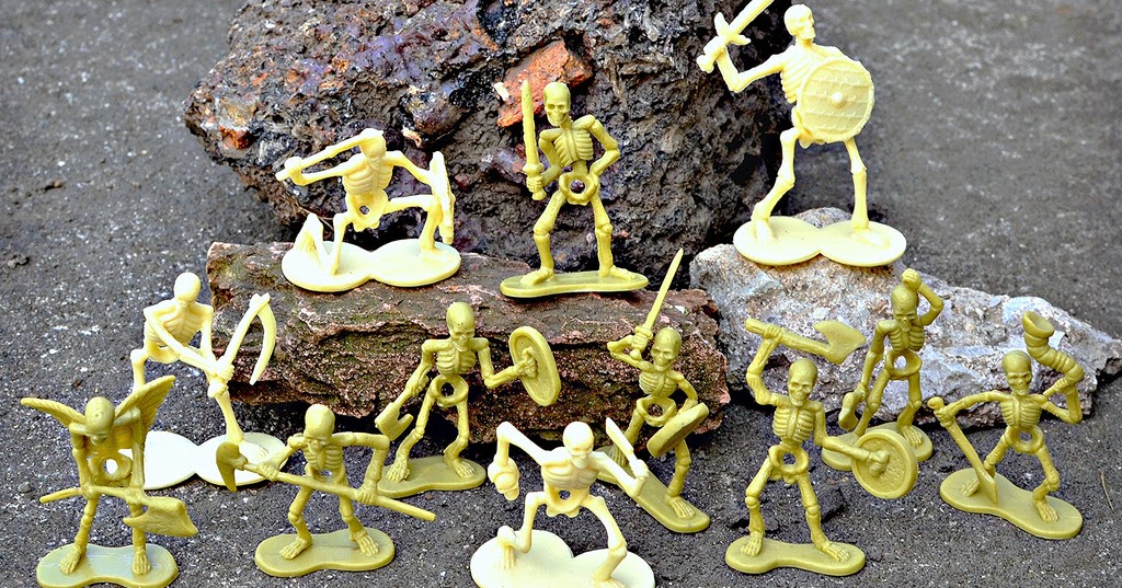 tiny skeleton toy