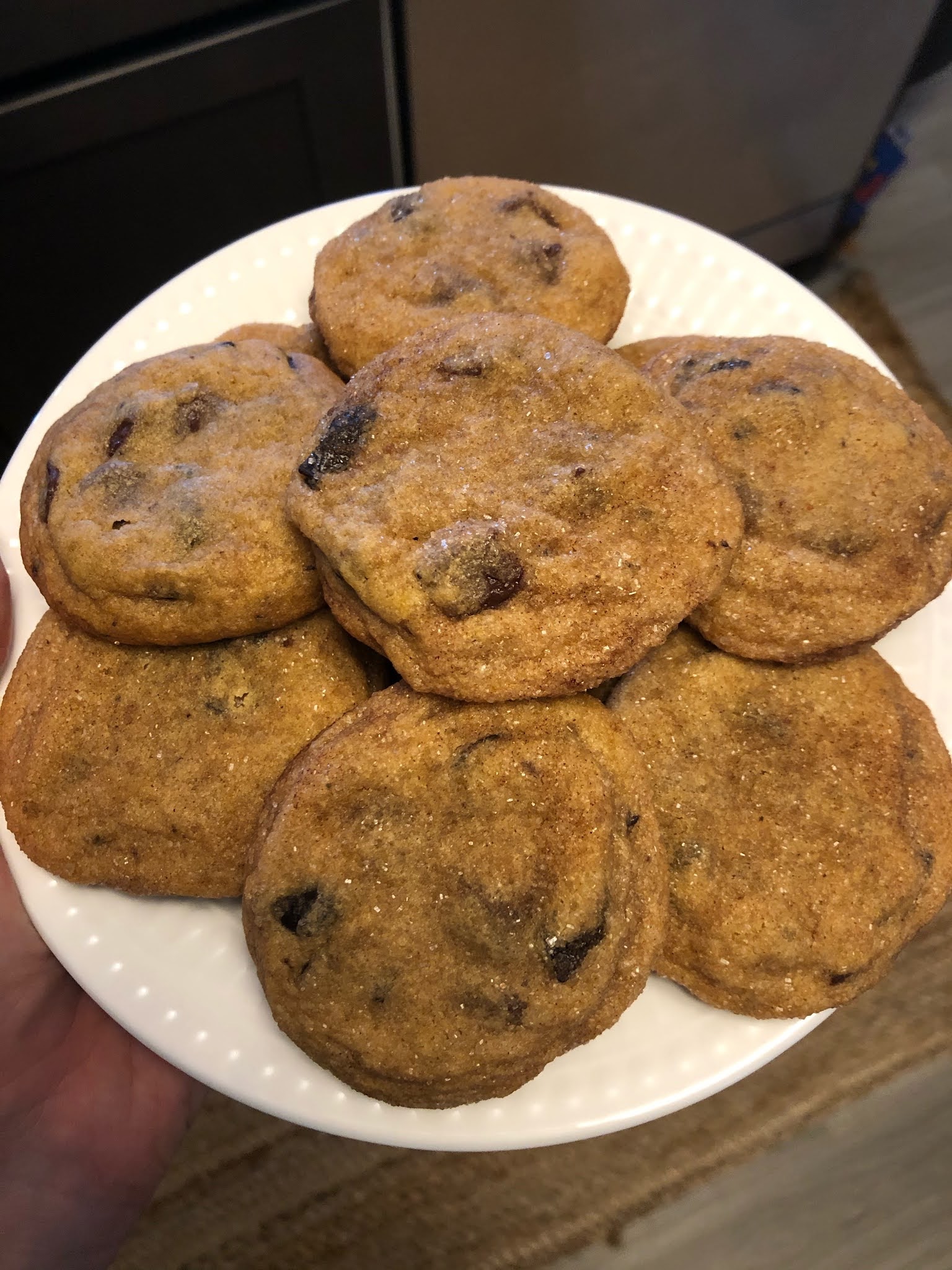 Cooking With Joey Pumpkin Butter Chocolate Chip Cookies