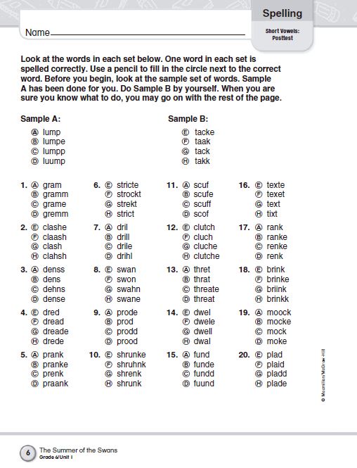 Iman's Home-School: Spelling Workbooks (Grades 1-6)