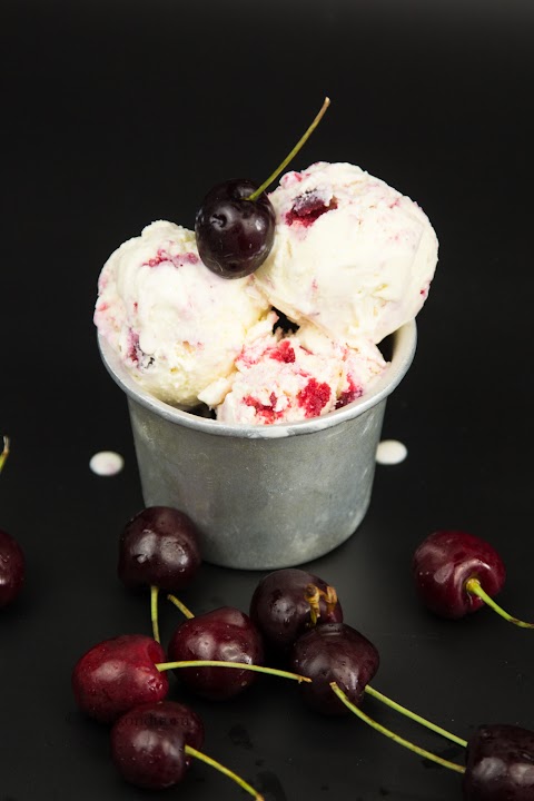 Cherry Rum Ice Cream
