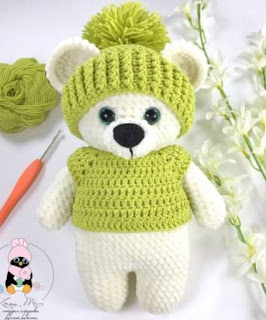 PATRON GRATIS OSO AMIGURUMI 45286