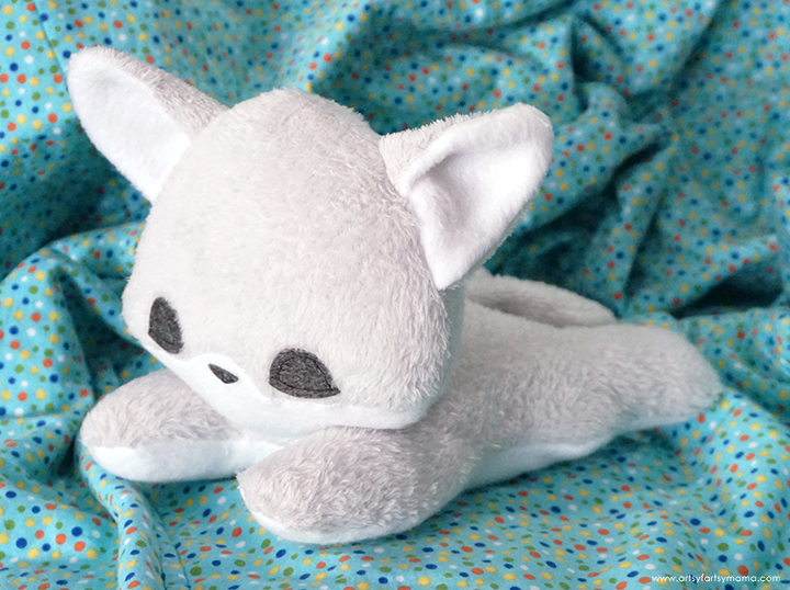 weighted plush animal