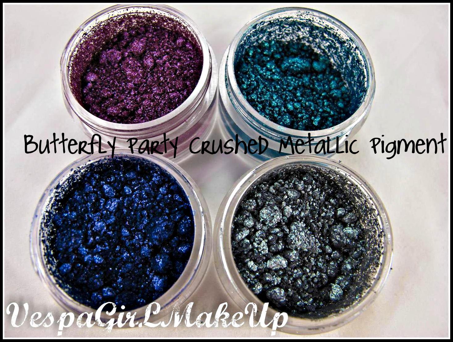 MAC Aloha Crushed Metallic Pigment & MAC Butterfly Effect Crushed ...