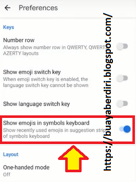 Bagaimana cara menambahkan simbol gambar Emoji ke keyboard Xiaomi