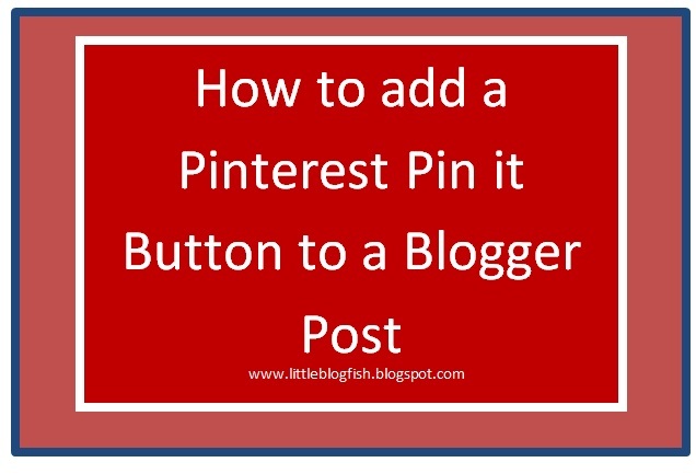 How To Add A Pinterest Pin It Button On Blogger Images Meralesson - Riset