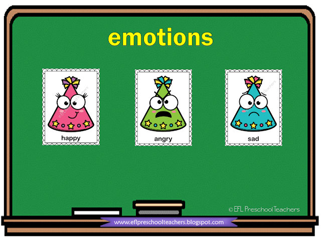 Birthday unit emotions Flashcards