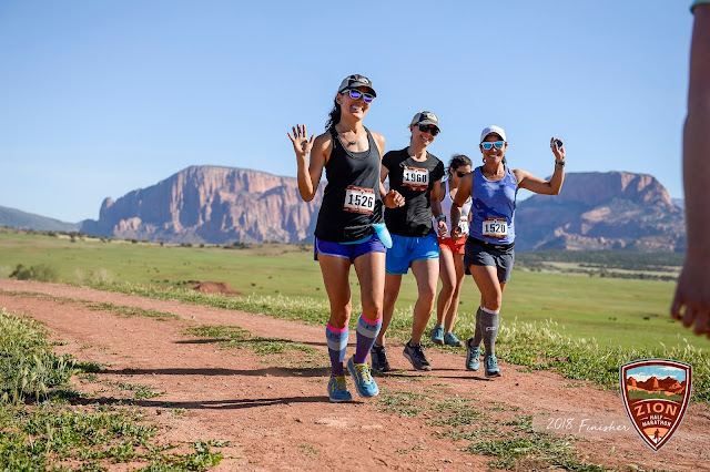 Fun shot Zion Half Marathon