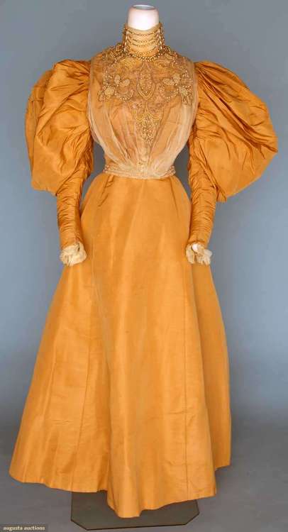 In Fashion Memoriam: 1950s Marigold Cocktail Dress by Gail Carriger 