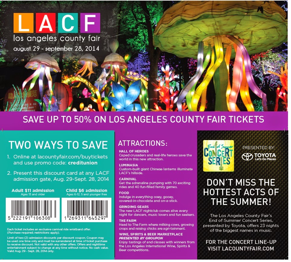 LA Financial Green Accounts Save up to 50 on LA County Fair Tickets!