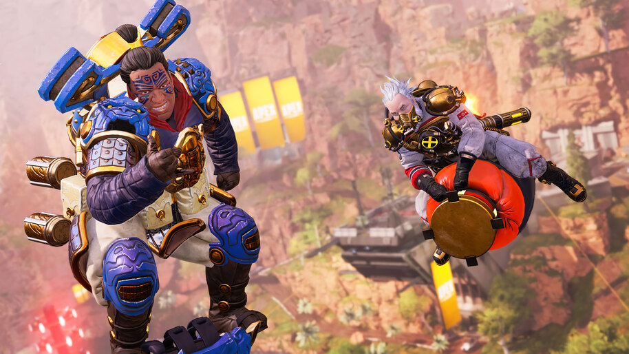 #5.3494, Apex Legends, Gibraltar, Imperial Defender, Caustic, Gasbuster