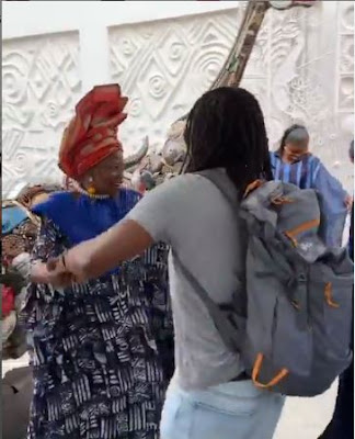 Tamar Braxton Dressed In Traditional Attire With Nigerian Boyfriend, David Adefeso In Nigeria (VIDEO) 2 Tamar Braxton Dressed In Traditional Attire With Nigerian Boyfriend, David Adefeso In Nigeria (VIDEO)