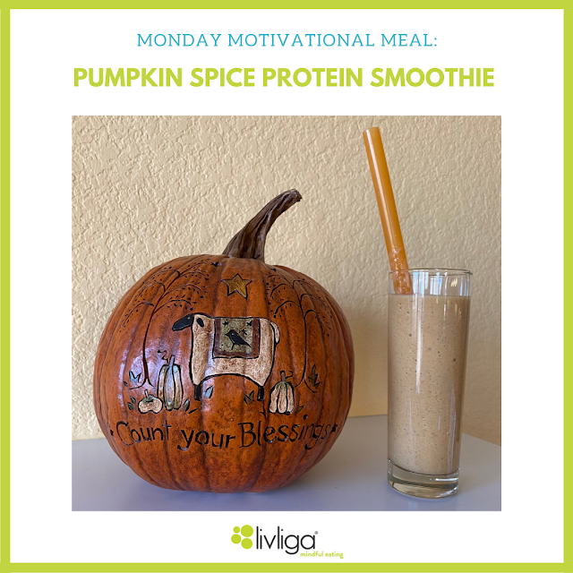 Pumpkin Spice Protein Smoothie