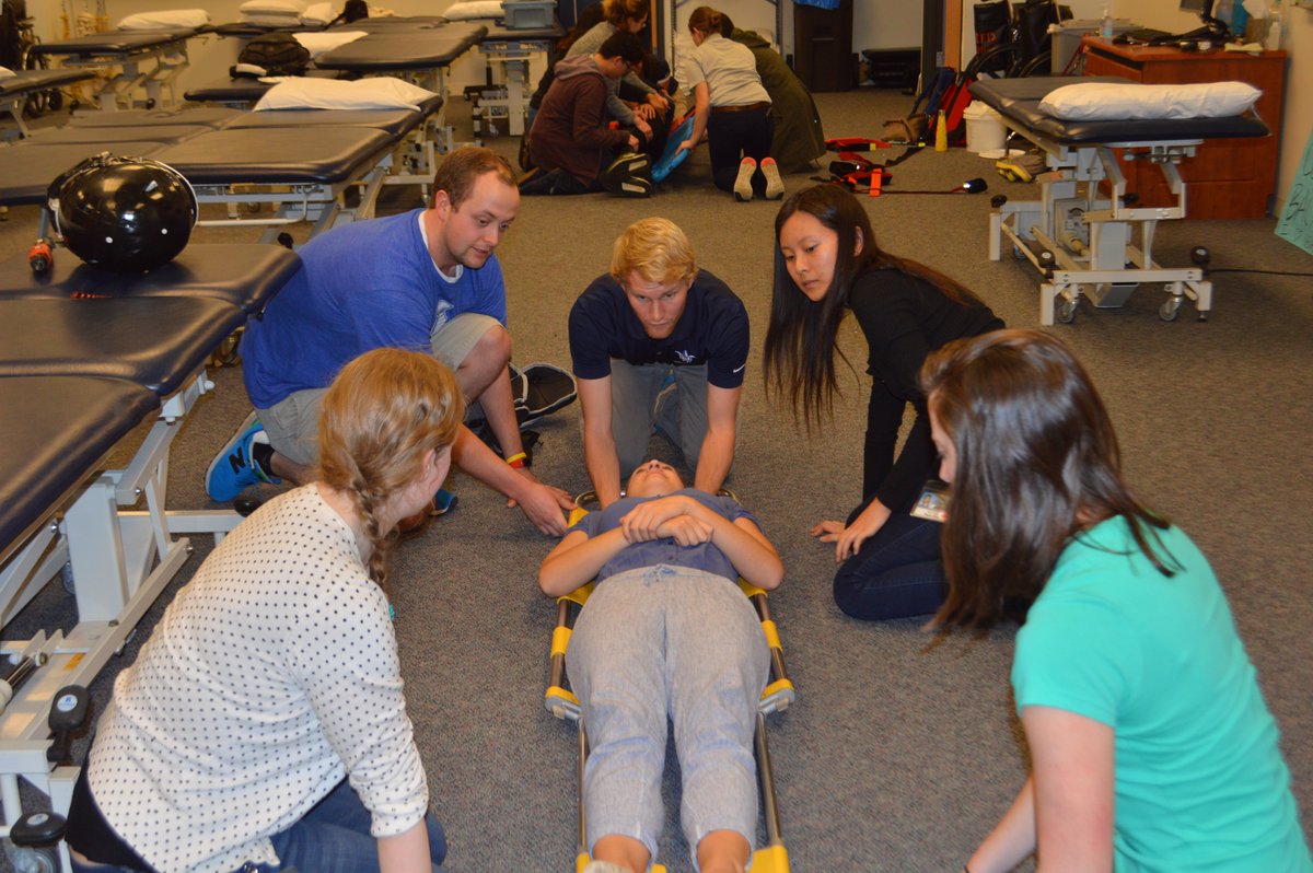 Saint Louis University Athletic Training Program SLU AT Students