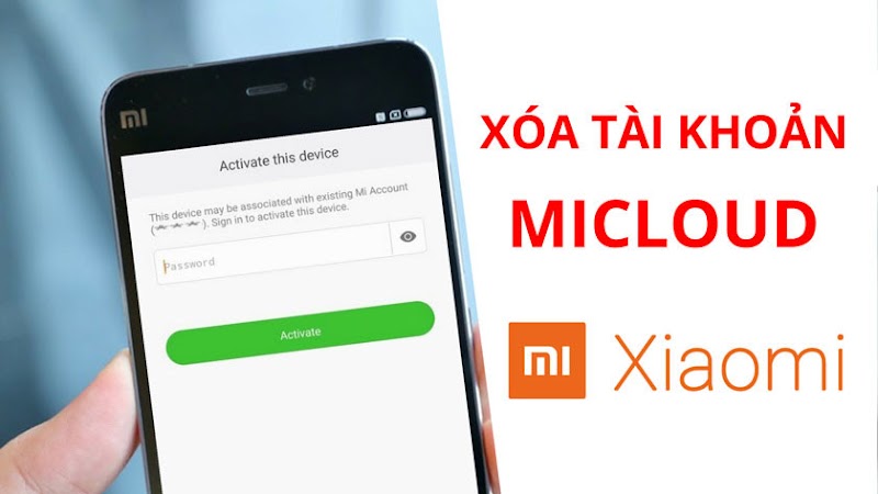 Hướng dẫn xóa tài khoản Xiaomi Account, Mi Cloud Xiaomi Mi4