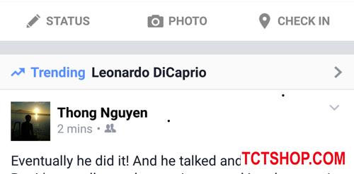 Cơn sốt chế ảnh Leonardo DiCaprio sau khi đoạt giải Oscar