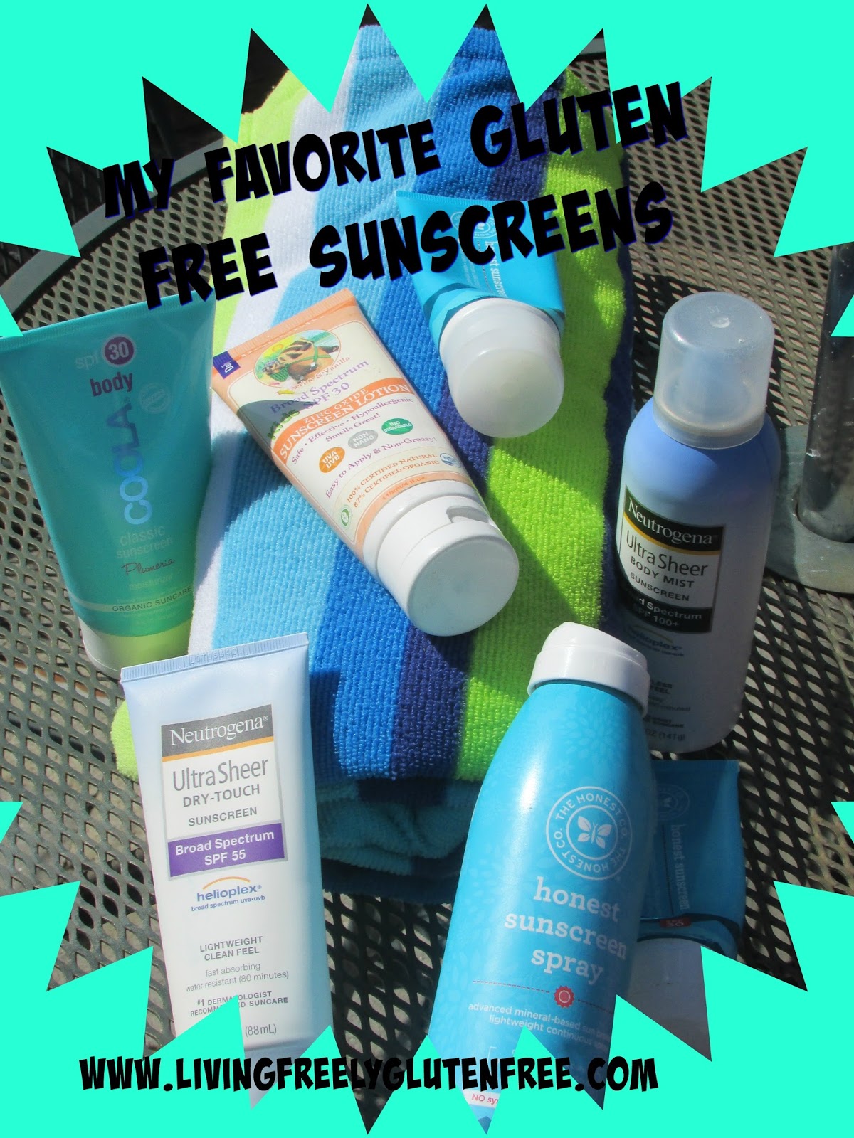 Gluten Free Sunscreens Living Freely Gluten Free