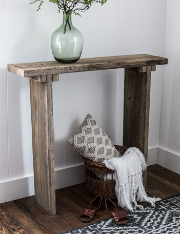 How I Built A 2100 Rh Inspired Console Table For Free Anderson Grant 2100 Rh Inspired Console Table, Diy Small Console Table Plans