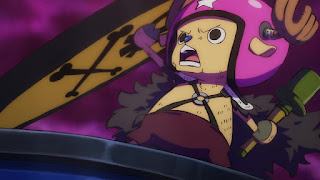 ワンピースアニメ 989話 ワノ国編 | チョッパー かわいい ブラキオタンク5号 | ONE PIECE Tony Tony Chopper