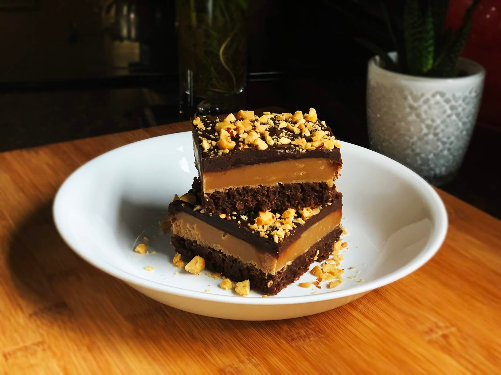 Nancy's Home Cooking How to make Peanut Butter Fudge Bars / Peanut