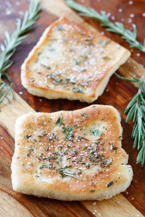 Rosemary Sea Salt Flatbread is the perfect appetizer or side to serve with dinner! Golden, delicious, crispy on the outside and soft & chewy on the inside. Rosemary Sea Salt Flatbread is the perfect appetizer or side to serve with dinner! Golden, delicious, crispy on the outside and soft & chewy on the inside.