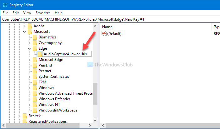 Edgeでオーディオ、ビデオ、およびスクリーンキャプチャを有効または無効にする方法