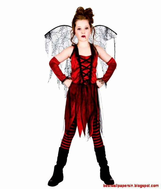 Vampire Girls Halloween Fancy Dress Costume Fairy Ballerina Bat