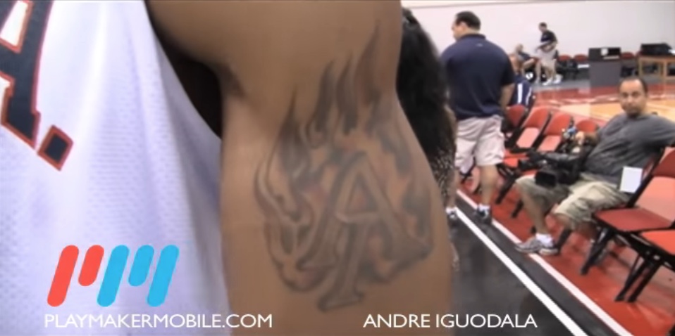 Nba Tattoos Andre Iguodala