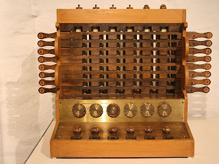Reprodução da calculadora de Wilhelm Schickard