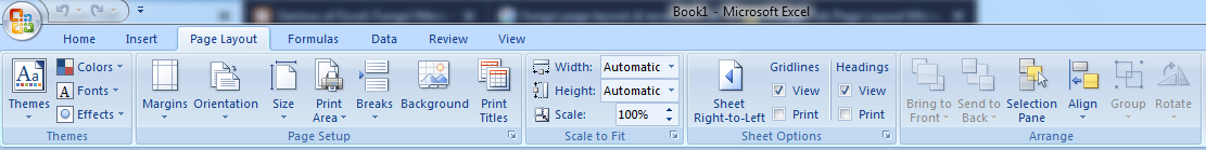 Fungsi Page Layout Di Microsoft Excel Blogger Toraja