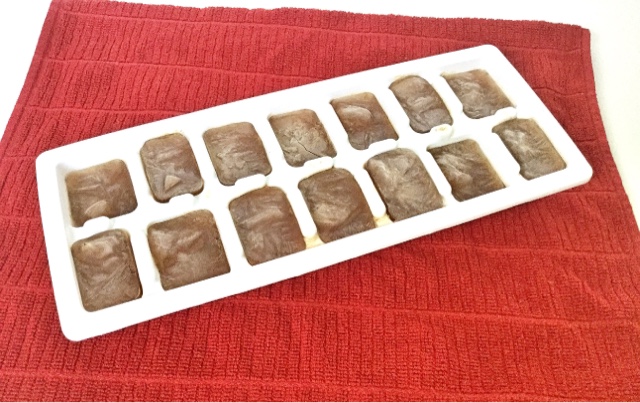 Tea rinse ice cubes | A Relaxed Gal