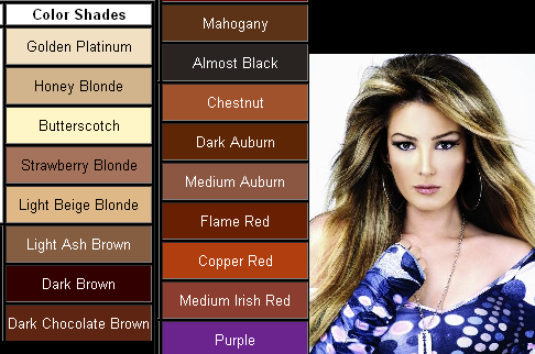 red hair color types
 on hair make over using hair color and hair dye which suits your persona ...