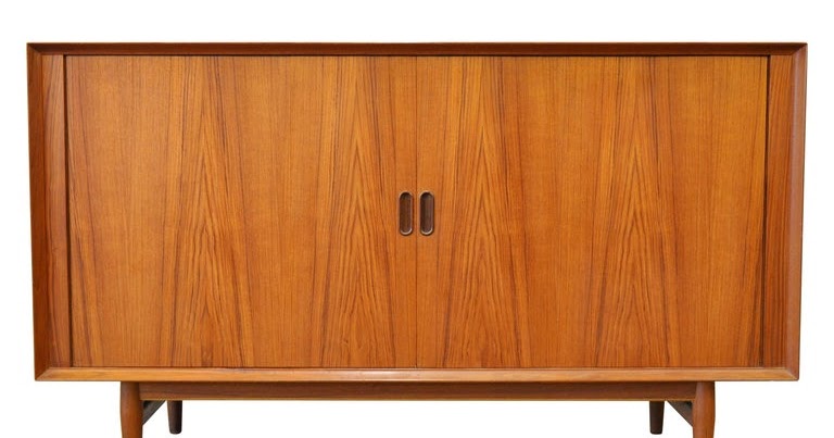 Select Modern Arne Vodder For Sibast Teak Record Cabinet