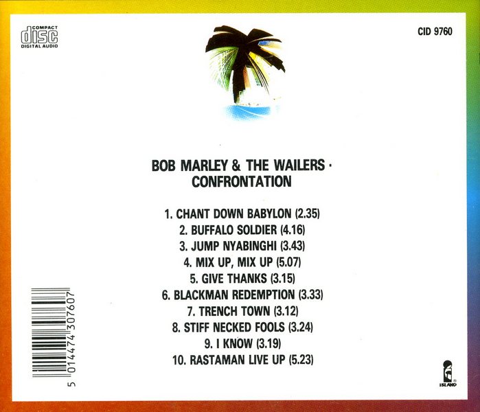 Classic Rock Covers Database Bob Marley & The Wailers Confrontation (1983) Classic Rock Covers Database Bob Marley & The Wailers Confrontation (1983)