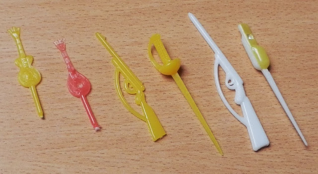 ... dos Pauzinhos de Chupas em diferentes formas