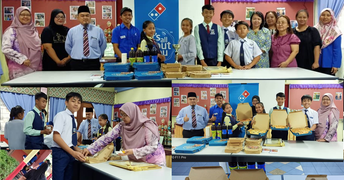 BLOG RASMI SK MUTIARA KOTA KINABALU: Domino’s Pizza Malaysia belanja ...