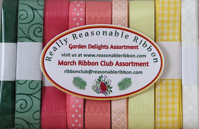 Really Reasonable Ribbon Blog: NEW March Ribbon Club Assortment ...