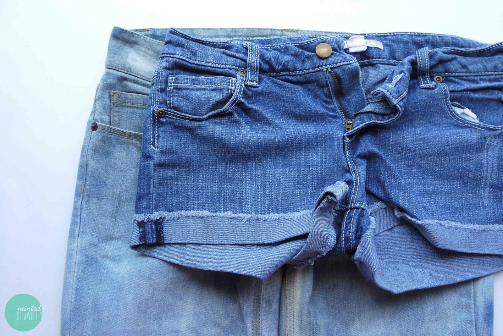 DIY: Wide Scallop Shorts - Make it Three Ways - Minted Strawberry