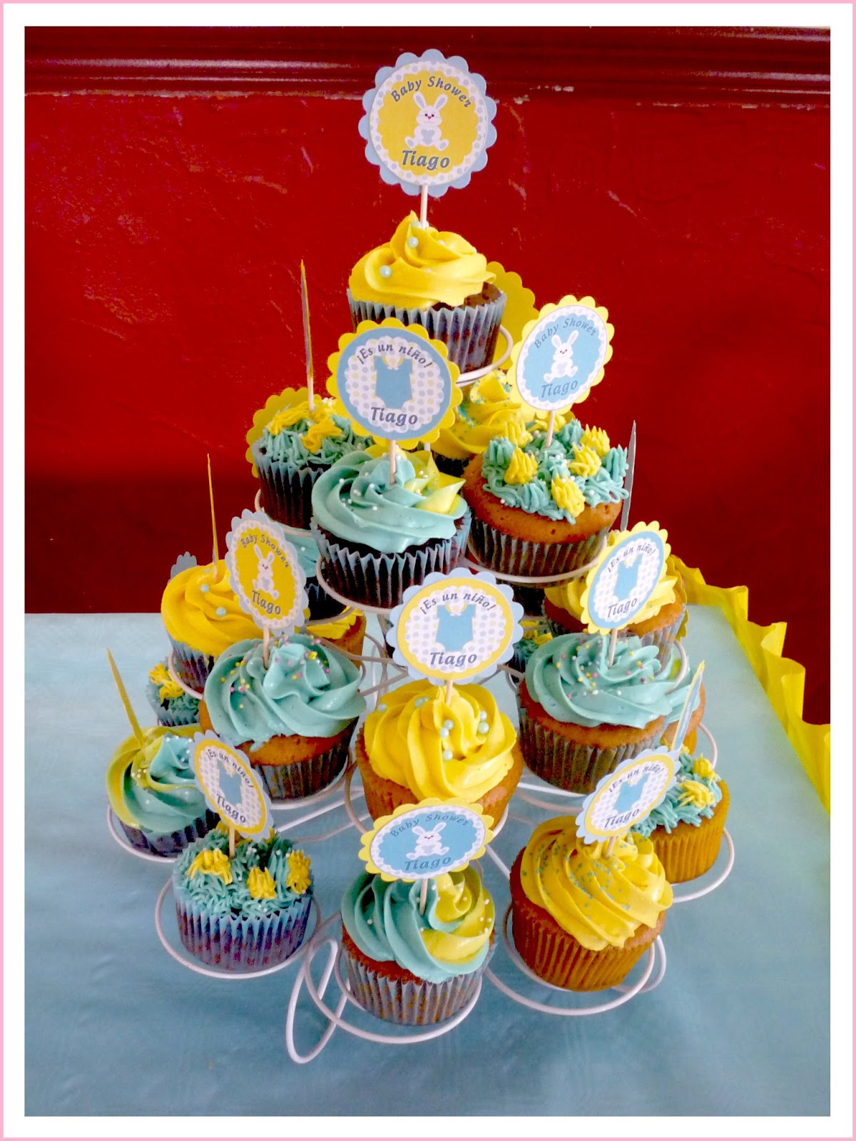 GEBETTER 24Pcs Toppers Tarta Baby Shower Bautizo Niña, Decoración Adorno Pastel Torta Papel Cartón Cartulina Osito Biberón Ropa Bebé Caballo Madera Fiesta Cumpleaños Nacimiento Gender Reveal (Rosa