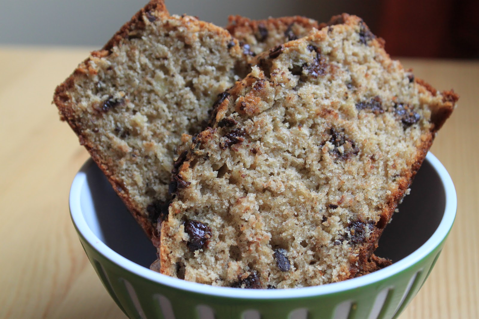Life's Too Short to Skip Dessert Whole Wheat Banana Bread with Cacao Nibs