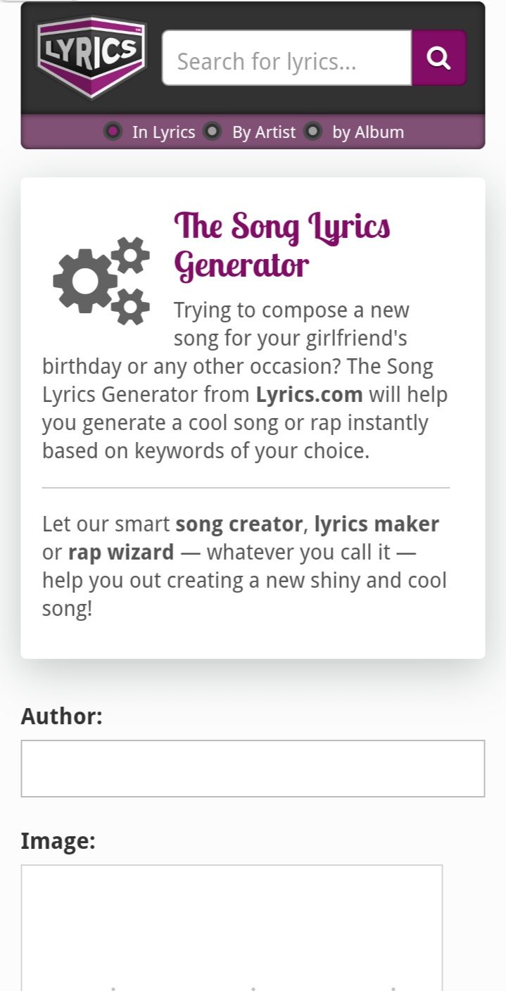 Top 5 Best Online Song Lyrics Generator Tools Love Song Lyrics