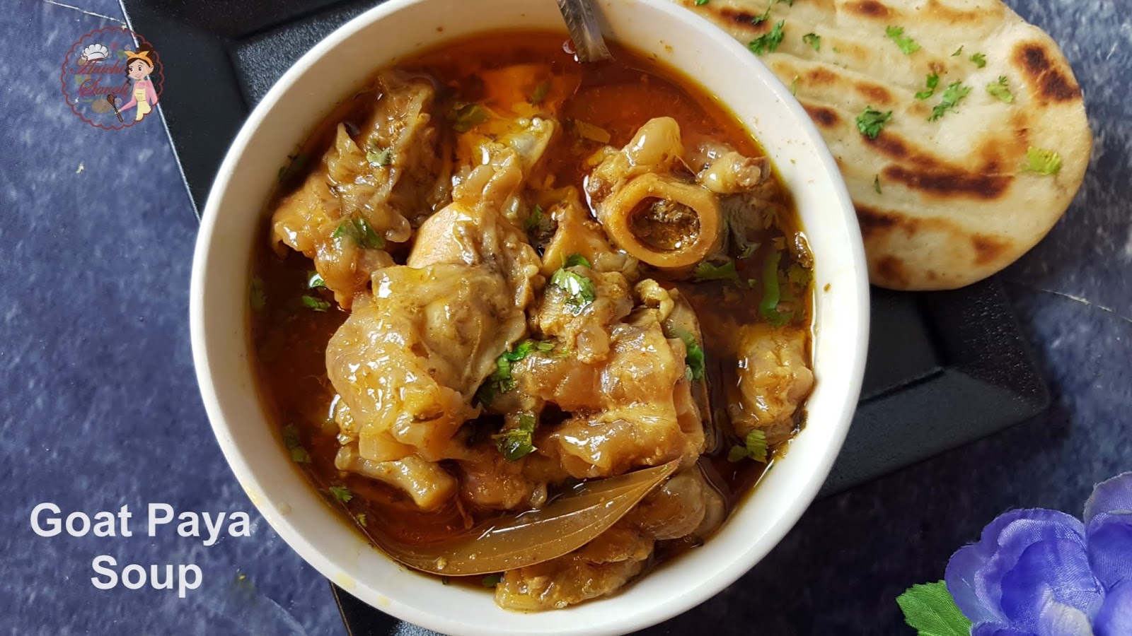 Instant Pot Mutton Paya/Goat Paya Soup for this Winter Aaichi Savali