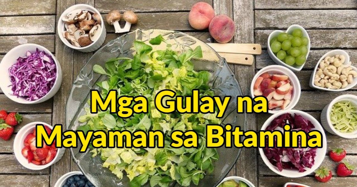 Mga Gulay na Mayaman sa Bitamina - Magtanim ng Gulay